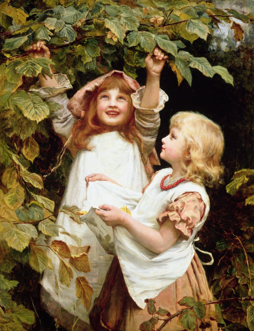 Diószedés alkotó: Frederick Morgan