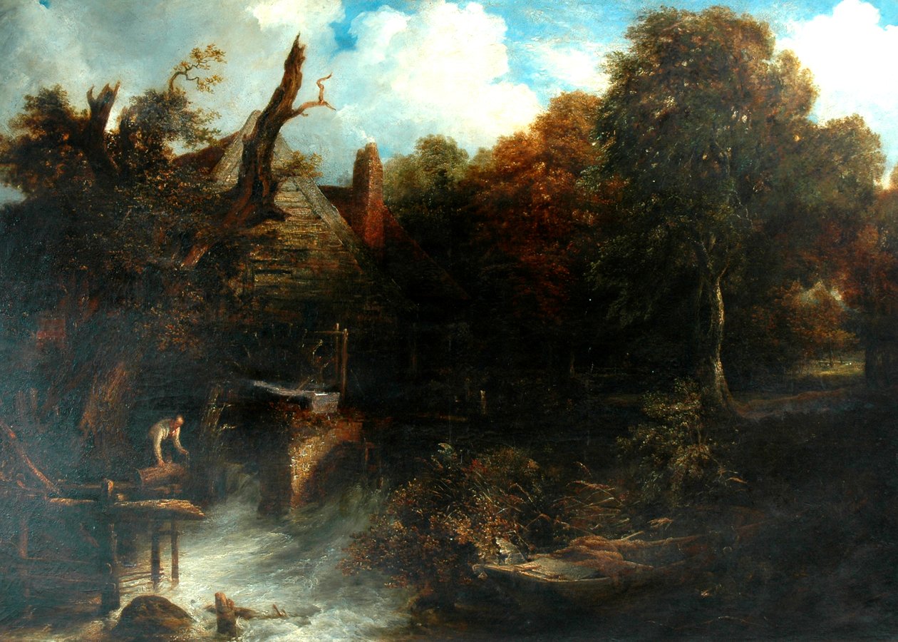 Old Water Mill, Észak-Devon alkotó: Frederick Richard Lee