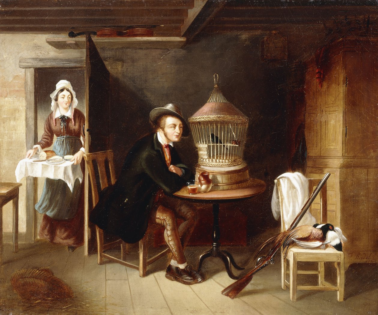 Kedvenc házi kedvence, 1883 alkotó: Frederick Rondel