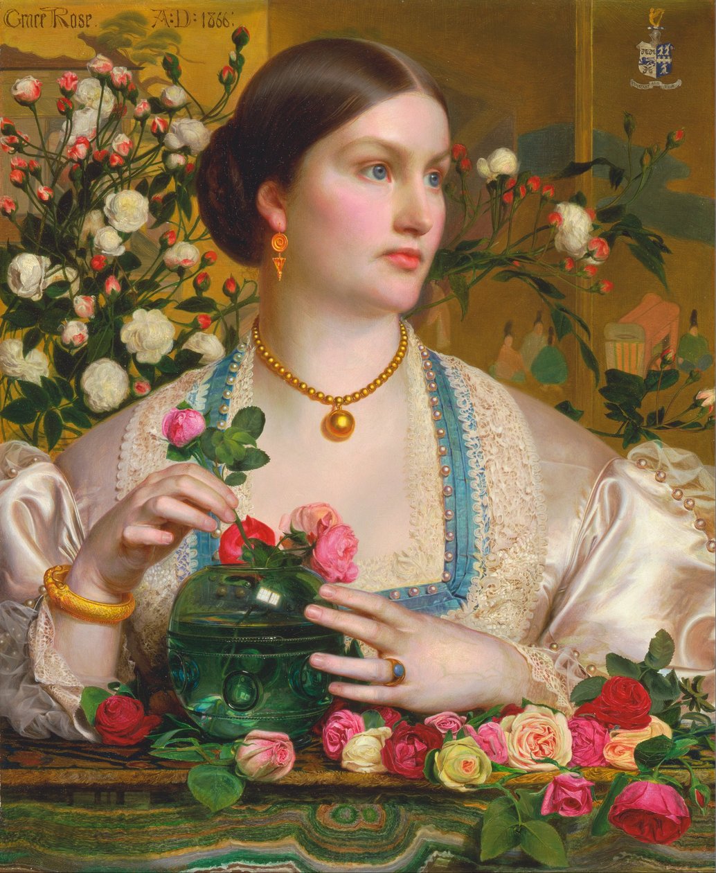 Grace Rose alkotó: Frederick Sandys