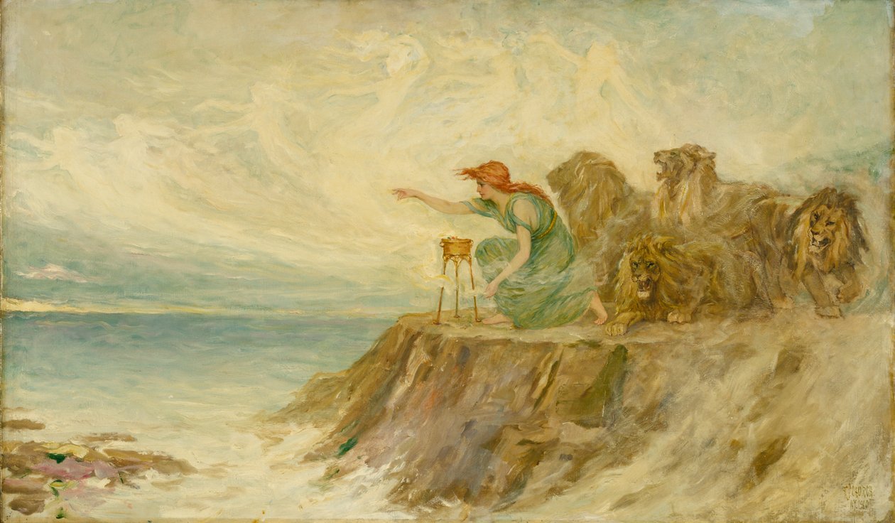 Circe, 1910. alkotó: Frederick Stuart Church