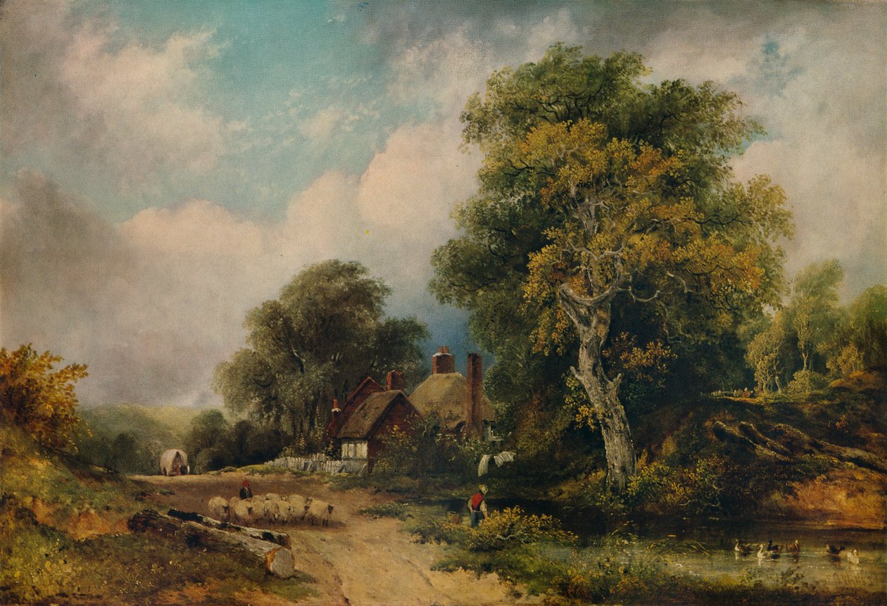 "Táj", 1839, 1938. alkotó: Frederick W Watts