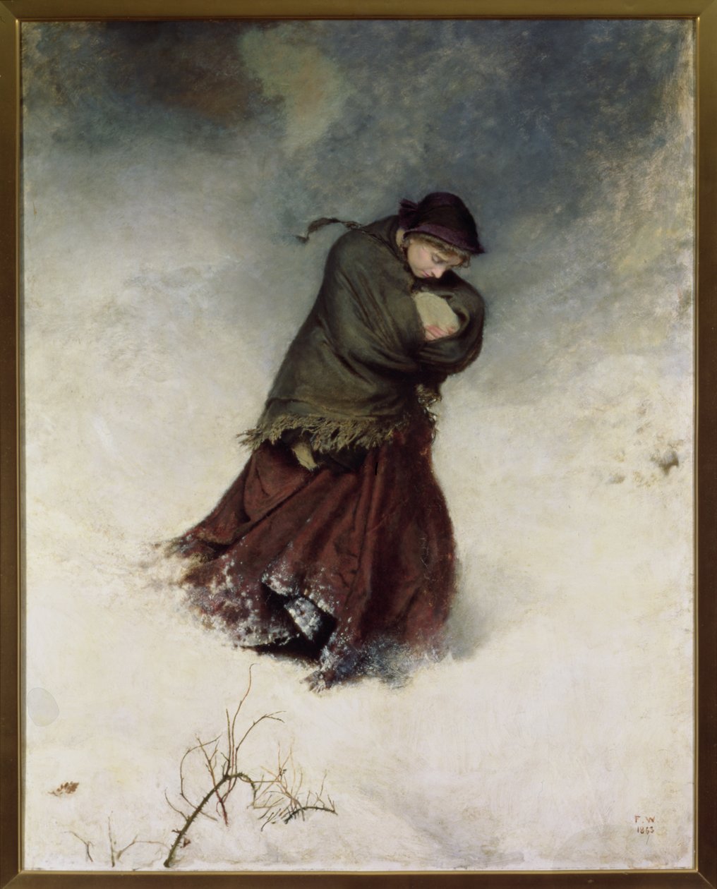 Az elveszett ösvény alkotó: Frederick Walker