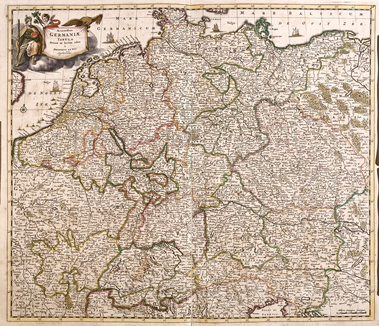 Németország alkotó: Frederick de Wit