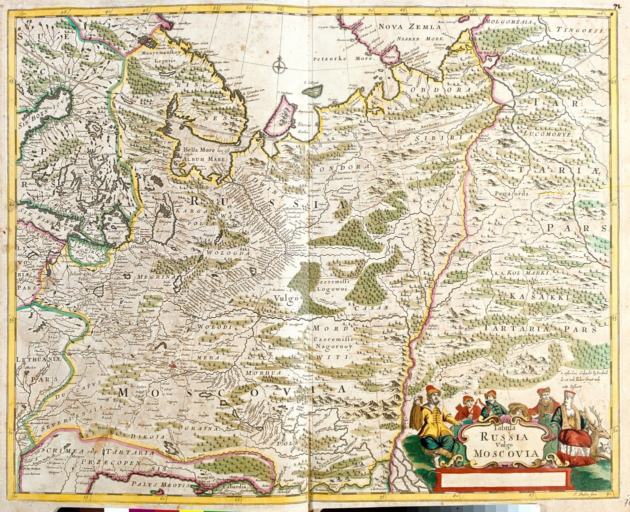 Oroszország alkotó: Frederick de Wit