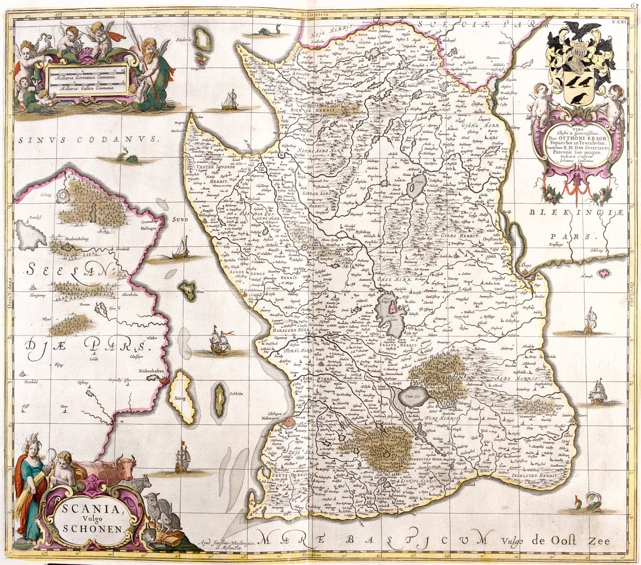 Scania, Svédország alkotó: Frederick de Wit
