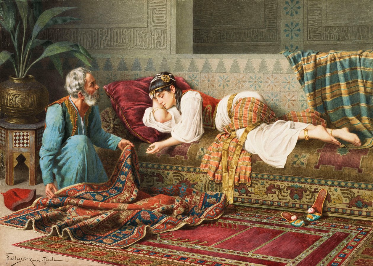A szőnyeg eladó, alkotó: Frederico Ballesio