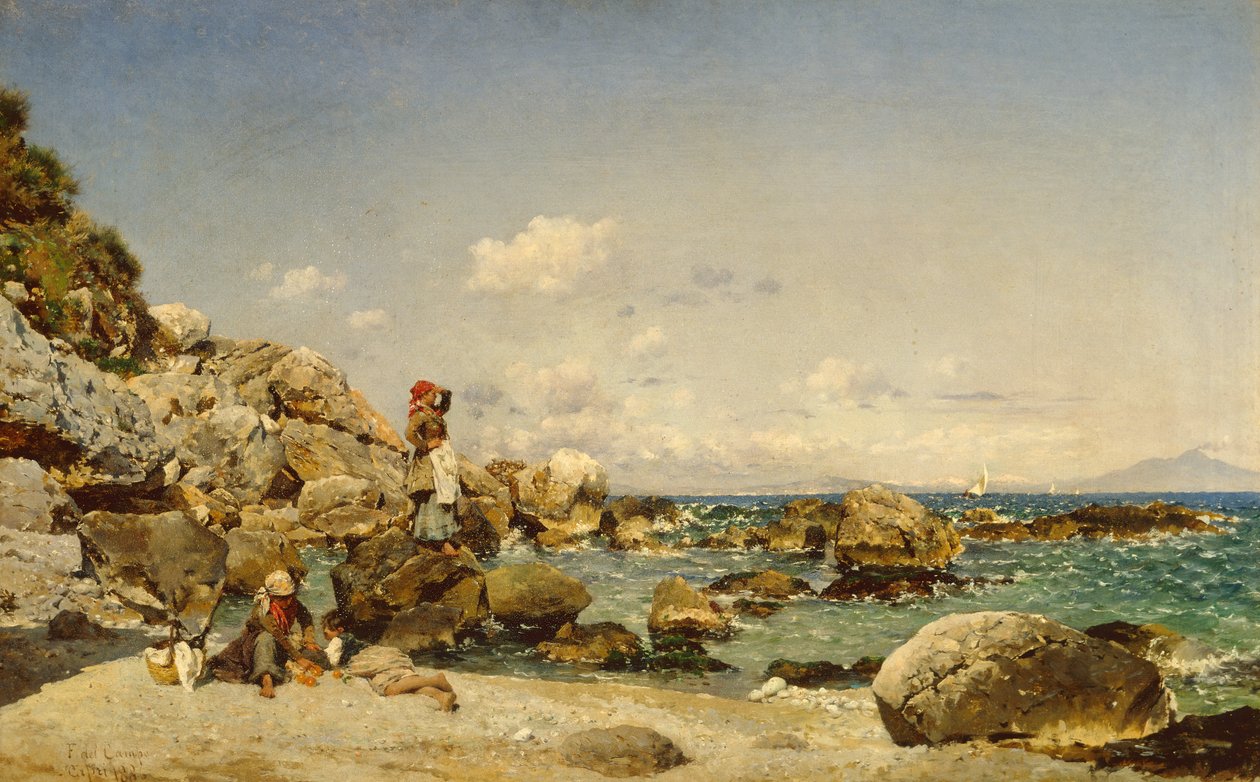 nápolyi kirándulás alkotó: Frederico del Campo