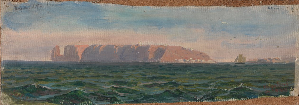 Helgoland előtt alkotó: Frederik Collett