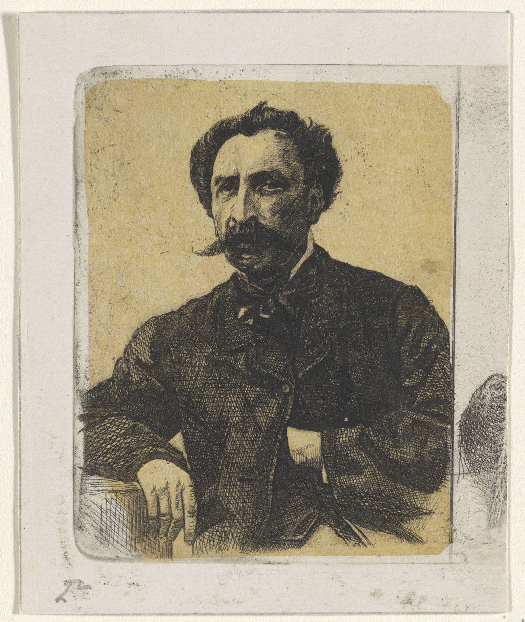 Samuel Verveer portréja alkotó: Frederik Hendrik Weissenbruch