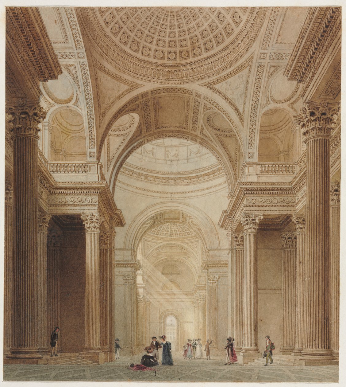 A párizsi Pantheon belseje alkotó: Fredrick Nash