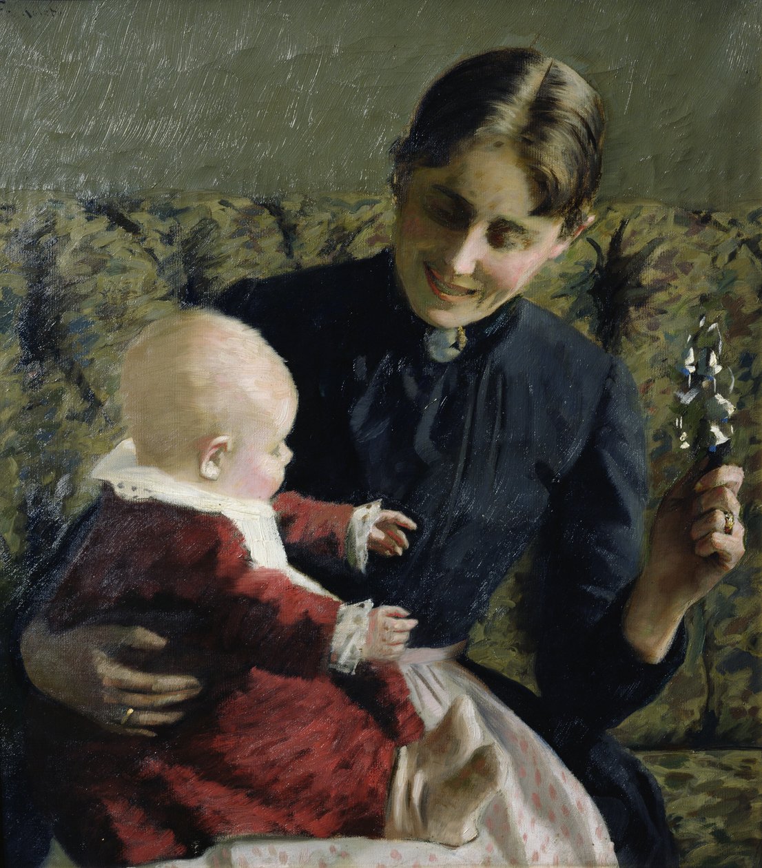 Astrid a nagymama ölében alkotó: Fredrik Kolstoe