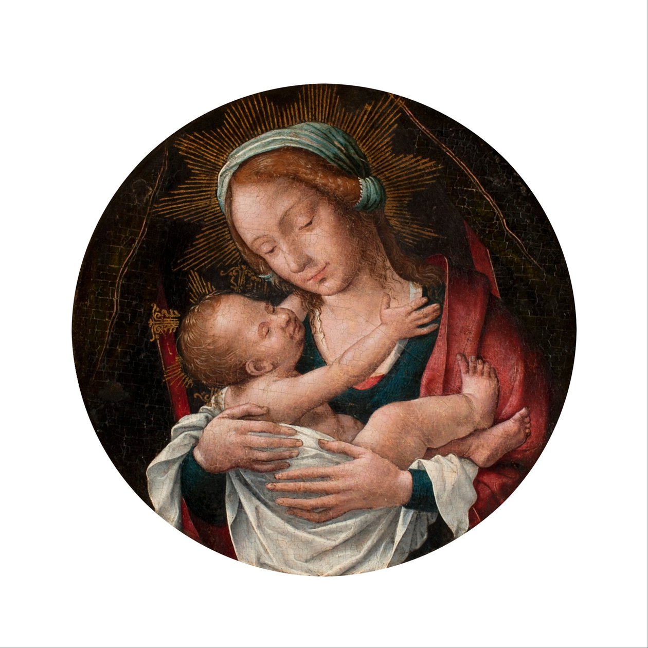 Madonna és gyermeke alkotó: Frei Carlos