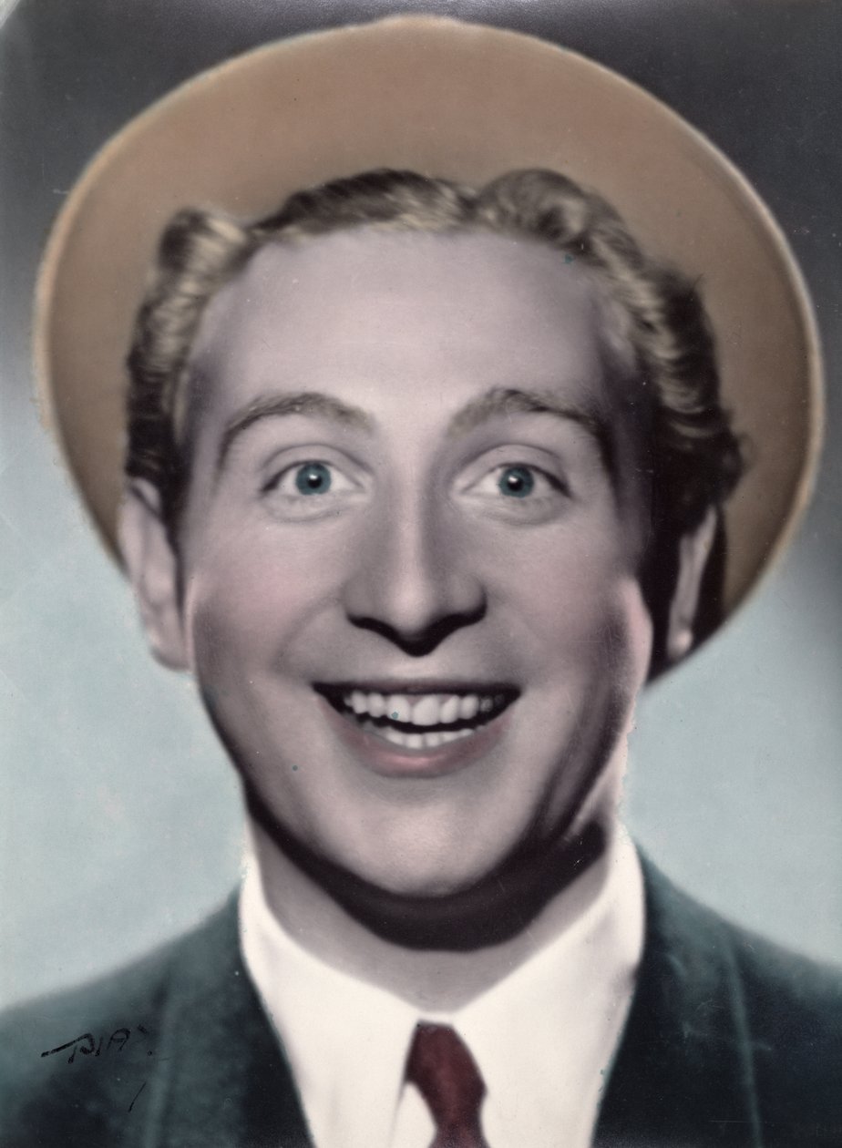 Charles Trenet (1913-2001), 1938 (színes fotó) alkotó: French Photographer
