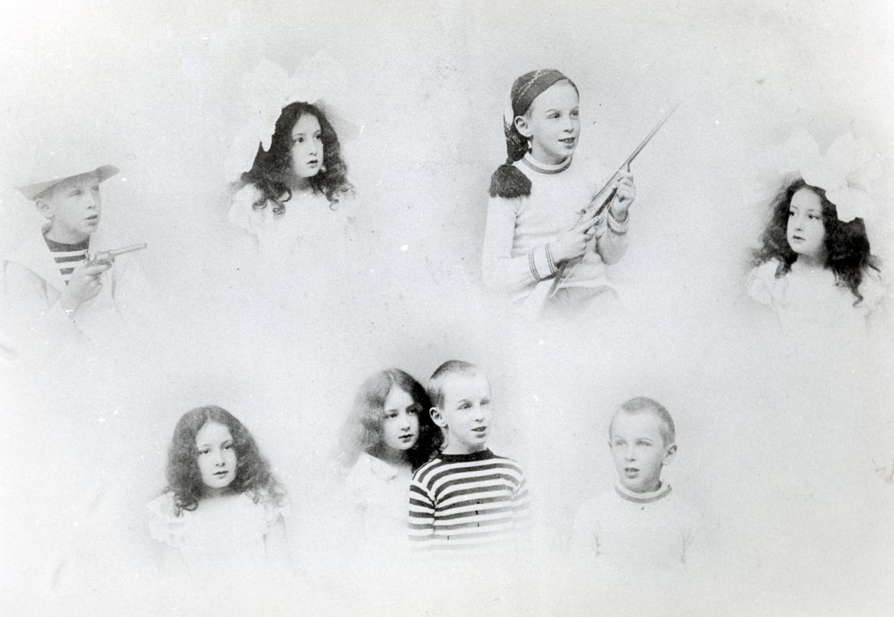 Monets második feleségének unokái: amerikai család alkotó: French Photographer