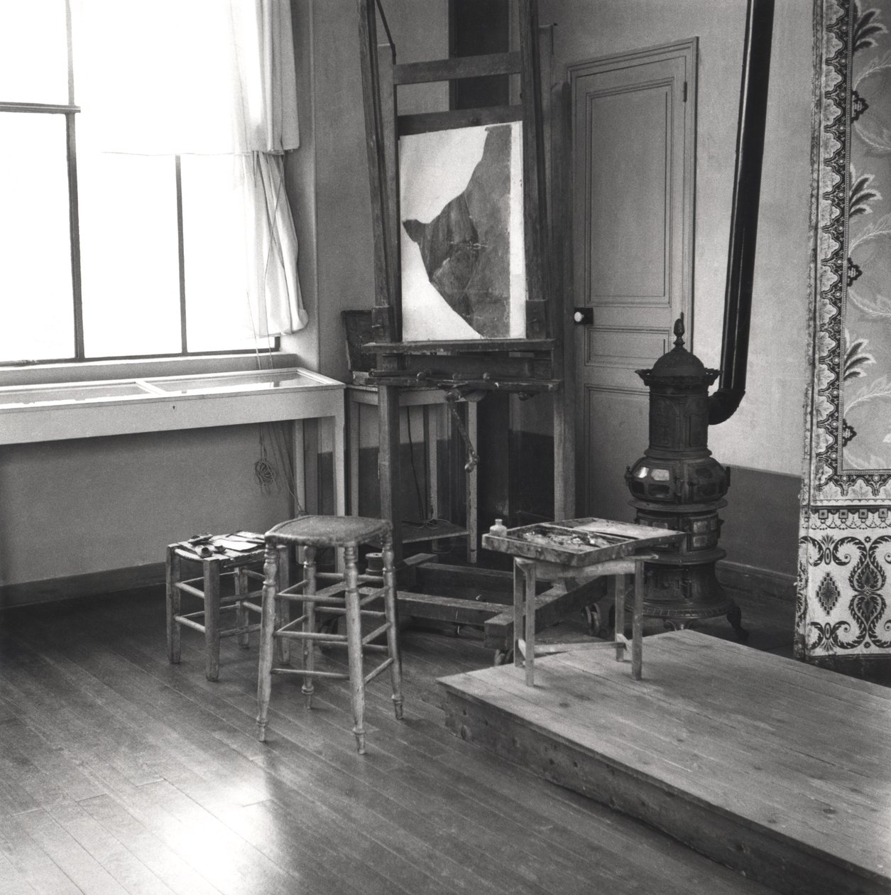 Cezannes stúdió belseje Aix-en-Provence-ban, 1900-2002 körül alkotó: French Photographer