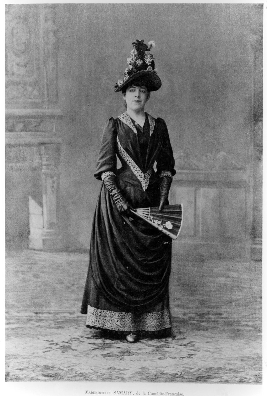 Jeanne Samary, 1890 alkotó: French Photographer