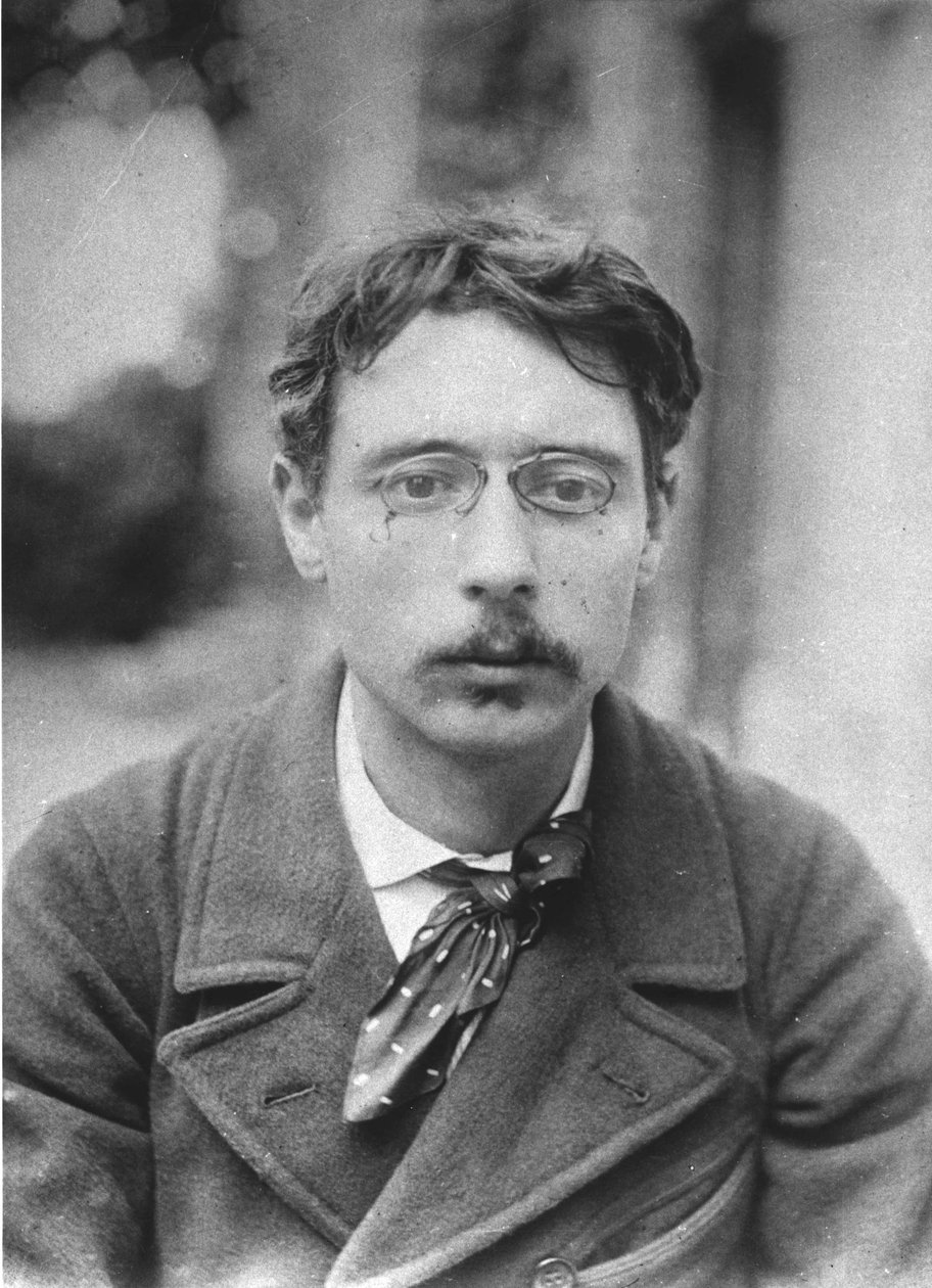 Pierre Bonnard (1867-1947) a Relais-ban, a Natansons-házban Villeneuve sur Yonne-ban alkotó: French Photographer