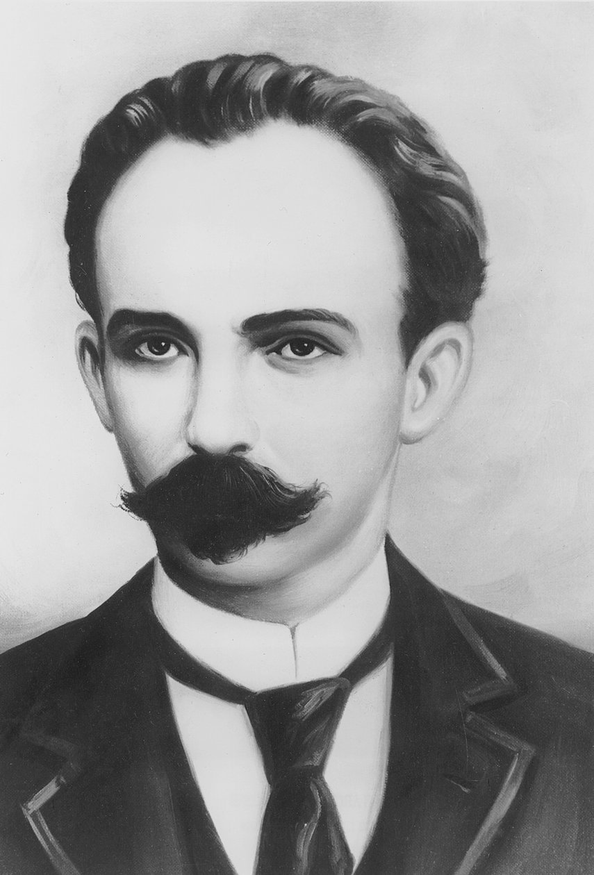 Jose-Maria Marti portréja (fotólitográfia) alkotó: French Photographer
