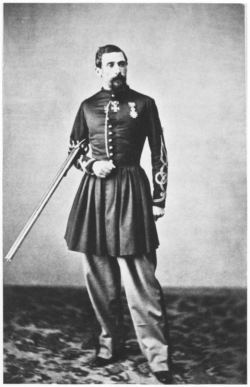 Jules Gerard (1817-1864) portréja, a Spahis 3. ezred hadnagya alkotó: French Photographer