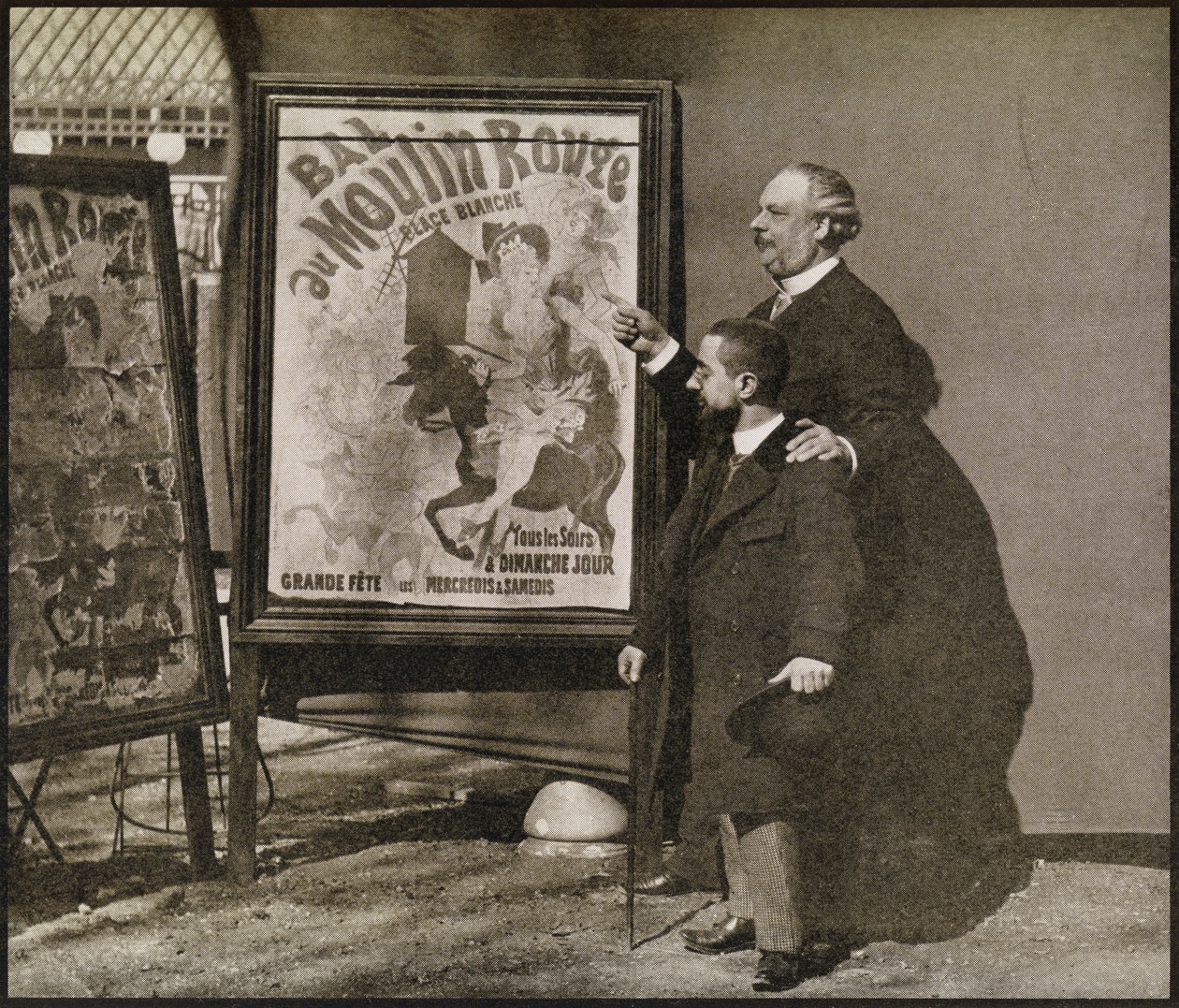 Toulouse-Lautrec Tremoladával, Gerstle Mack „Toulouse-Lautrec” című művéből, 1938-ban alkotó: French Photographer