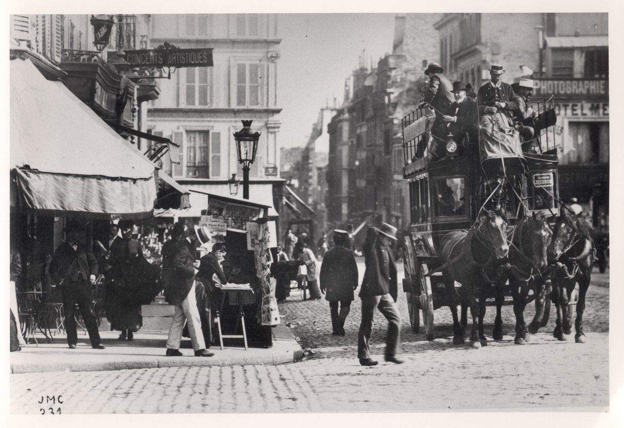 Párizs látképe, 1900 körül alkotó: French Photographer