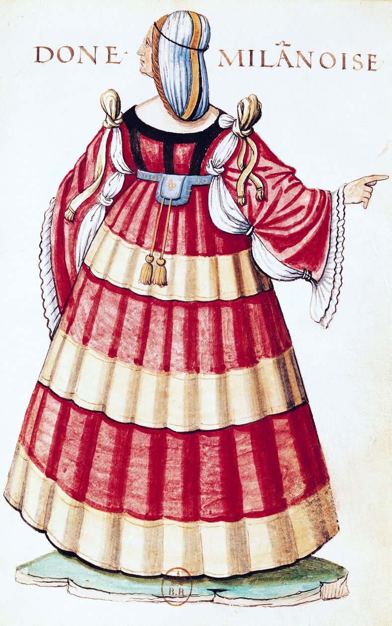 Egy milánói hölgy alkotó: French School