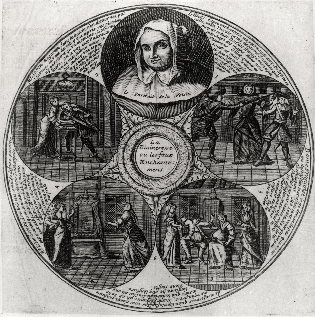 Catherine Monvoisin (La Voisin) (1640-80) és a méregügy, 1679 alkotó: French School