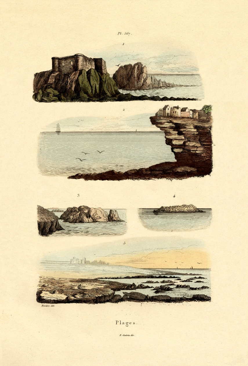 Tengerpart, 1833-39 alkotó: French School