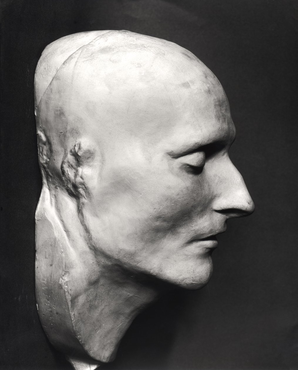 Napóleon Bonaparte (1769-1821) halotti maszkja (gipsz) alkotó: French School