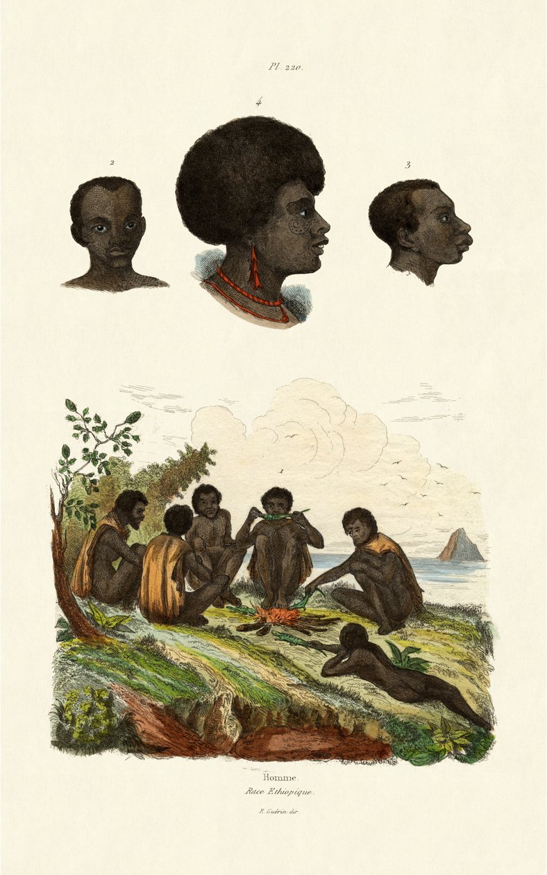 Etiópok, 1833-39 alkotó: French School