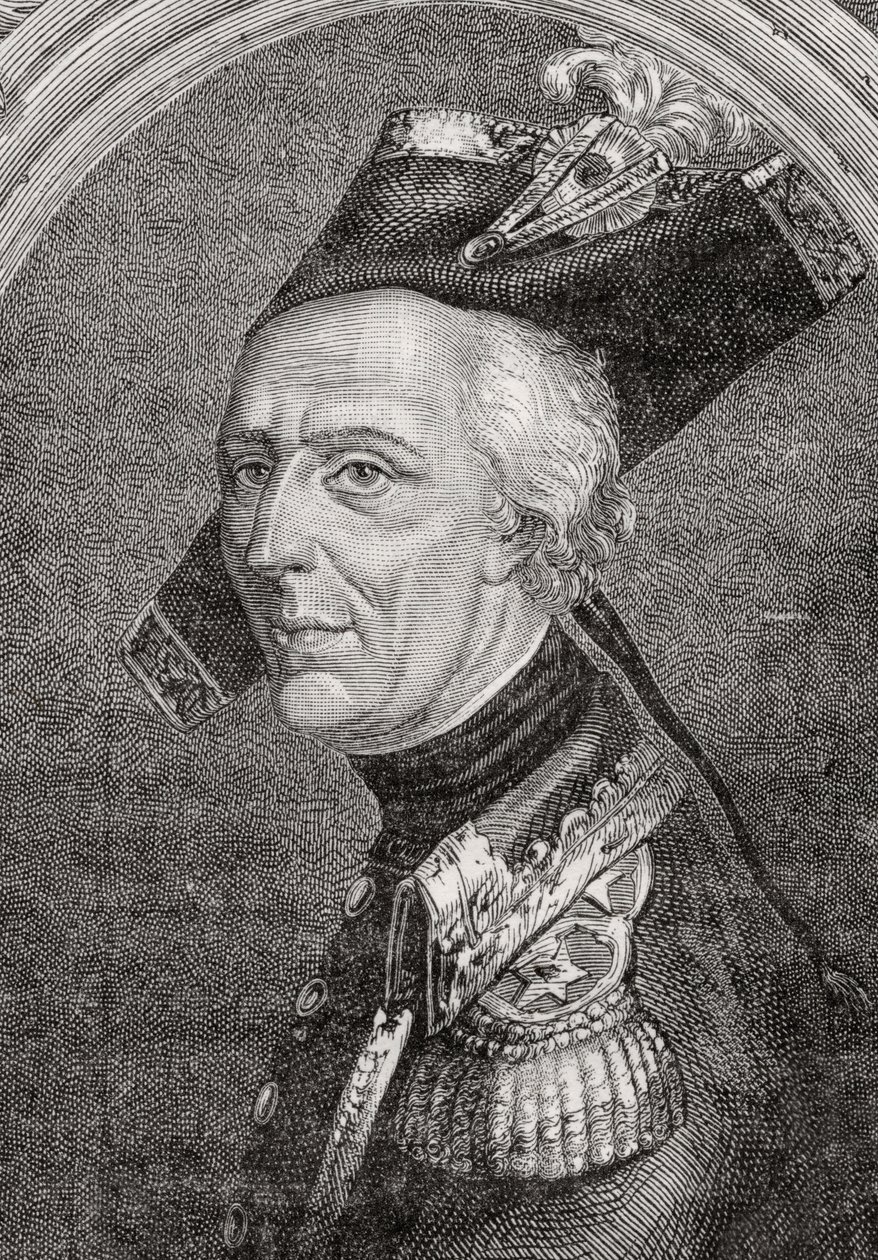 Luc Auguste Dagobert de Fontenaille tábornok (1736-94) alkotó: French School
