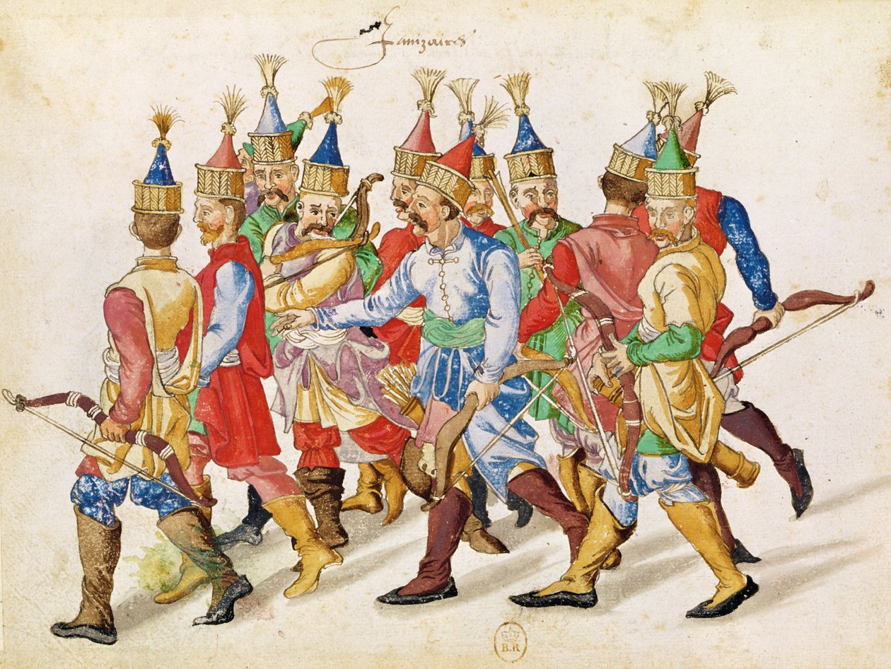 janicsárok, 1583 alkotó: French School