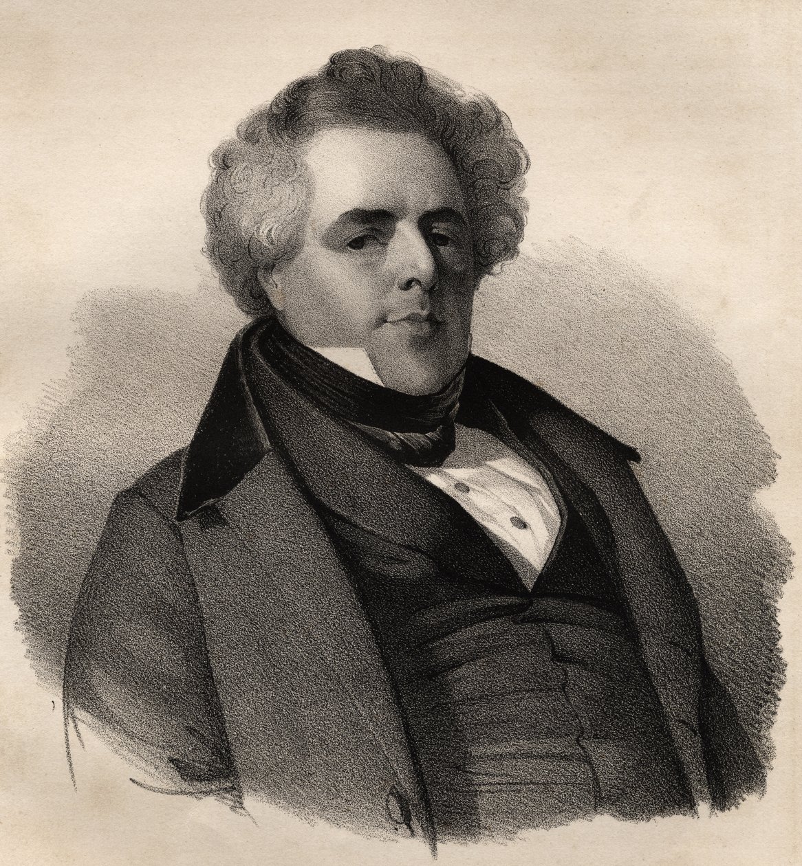 Luigi Lablache (1784-1858) alkotó: French School