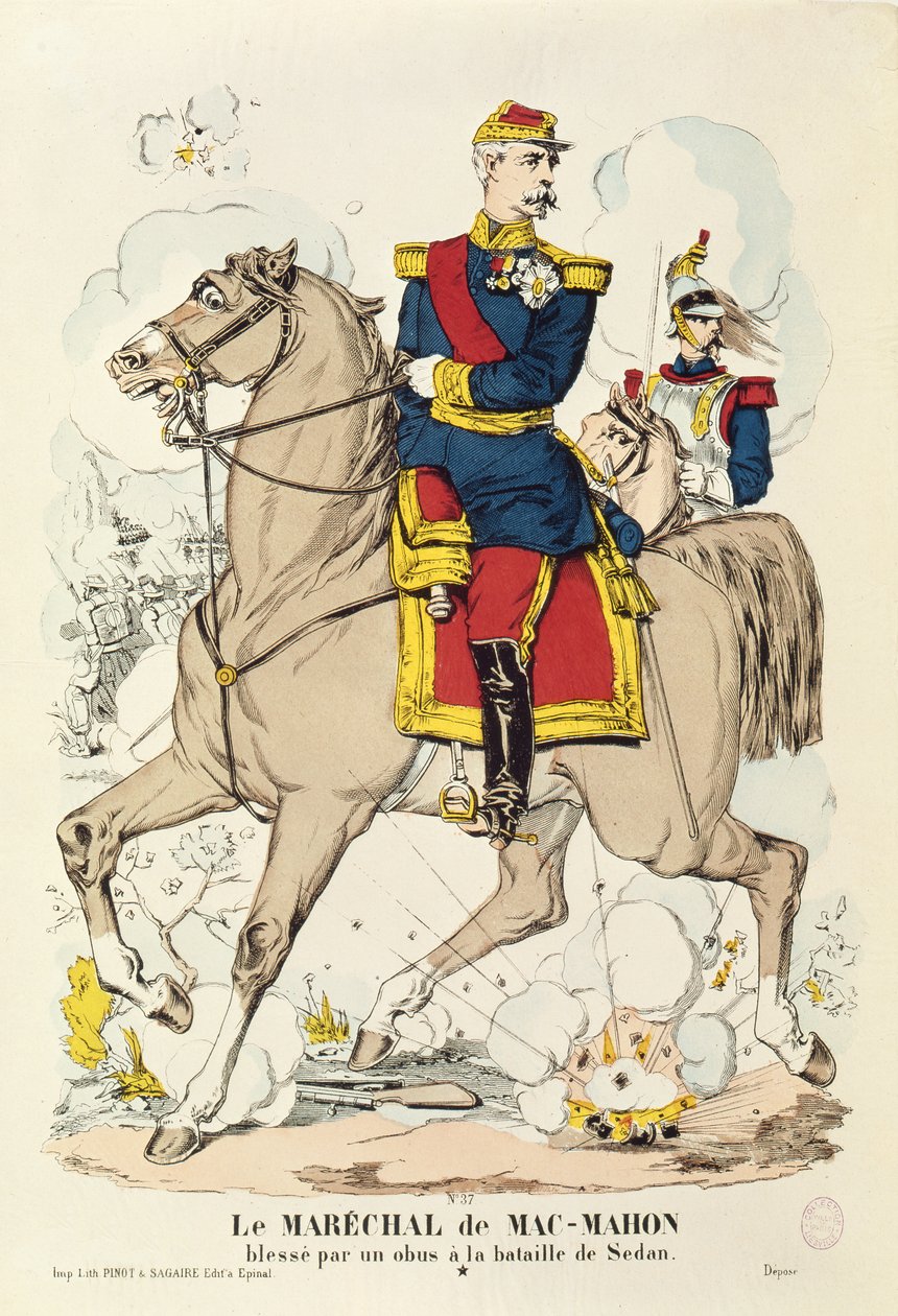 Edme Patrice Maurice de Macmahon marsall (1808-93) alkotó: French School
