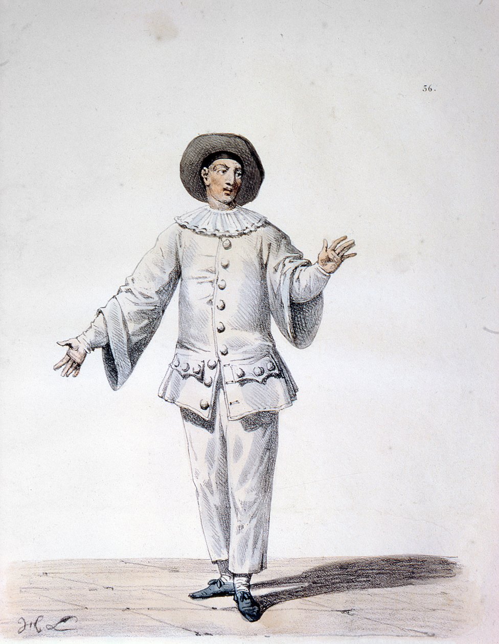 Pierrot alkotó: French School
