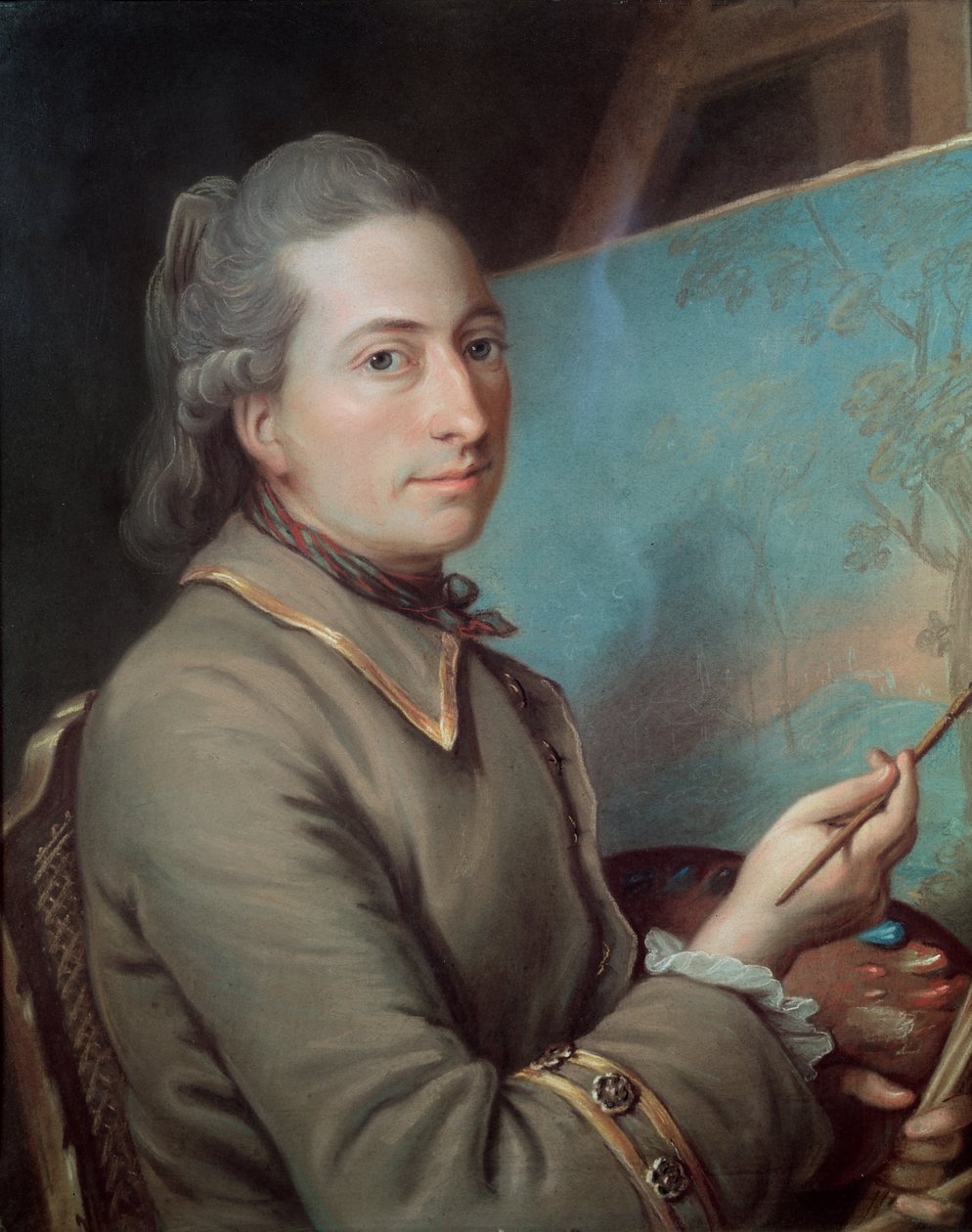 Claude Dupin (1715-86) portréja alkotó: French School