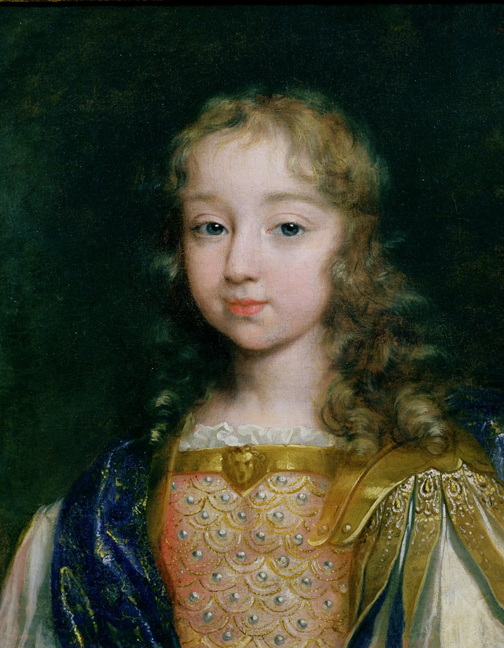 XIV. Lajos gyermekkori portréja alkotó: French School