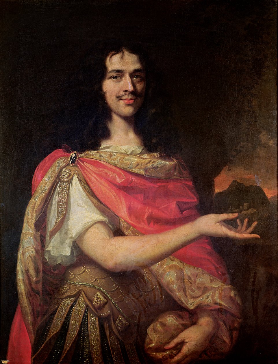 A portré feltehetően Moliere (1622-73) alkotó: French School