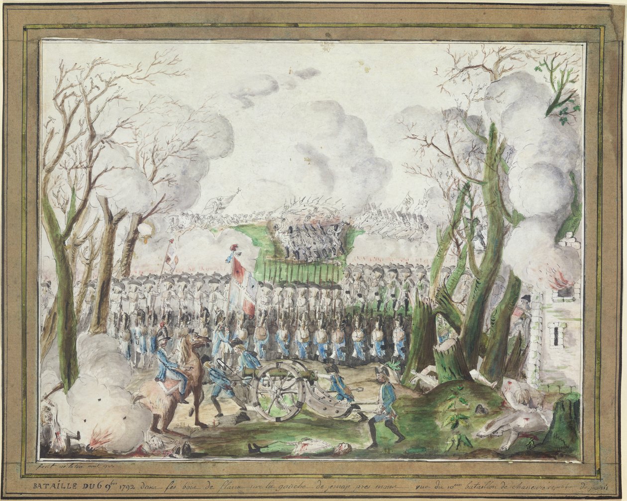 A jemmapesi csata, 1792. november 6 alkotó: French School