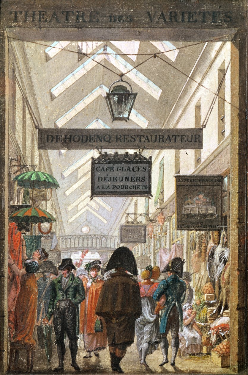 A Passage des Varietes, Párizs alkotó: French School