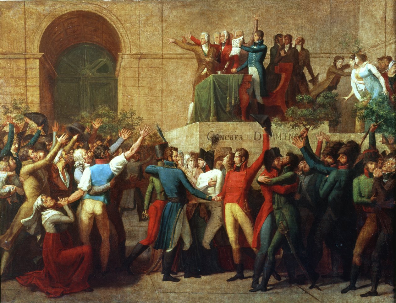 Az amiensi békeszerződés 1802-ben alkotó: French School