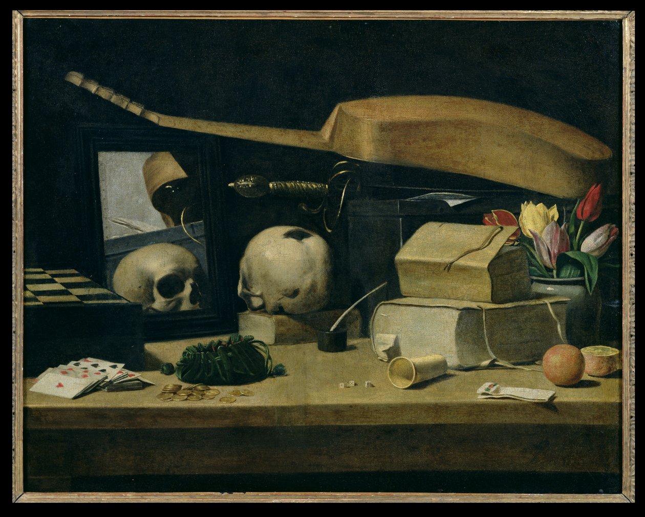 Vanitas alkotó: French School