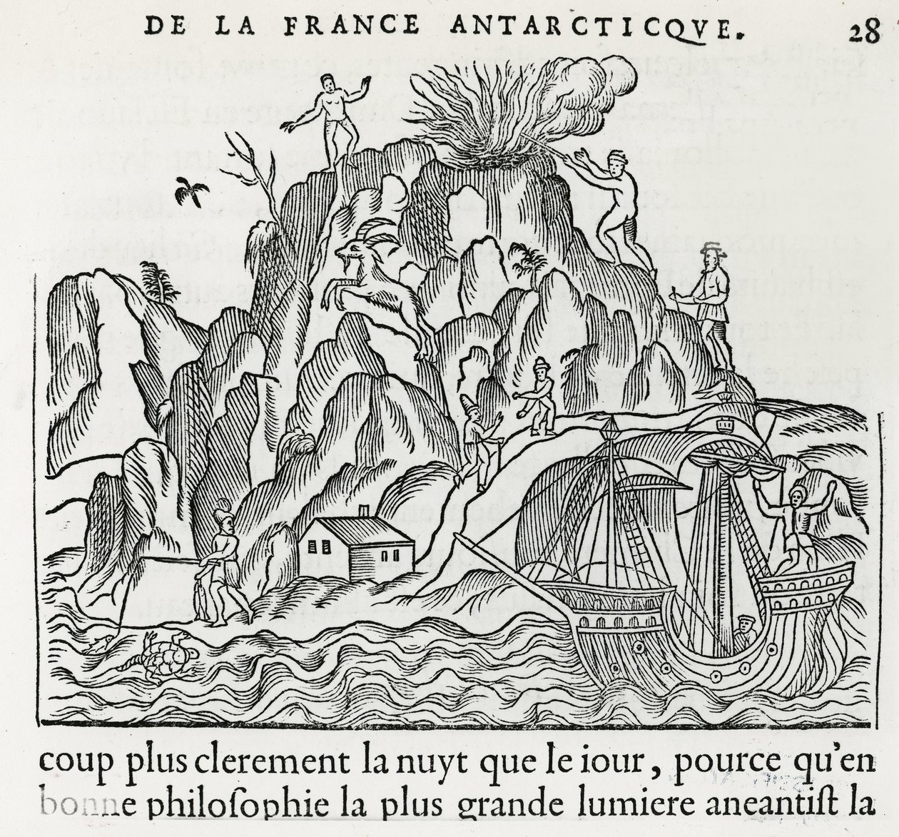 Vulkán, 1558 alkotó: French School