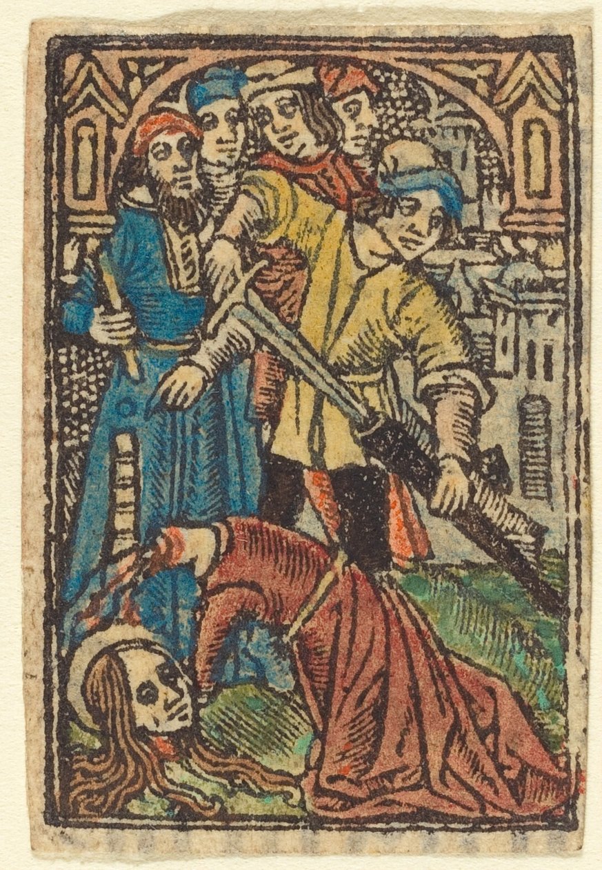 Szent Katalin (?) lefejezése alkotó: French 15th Century