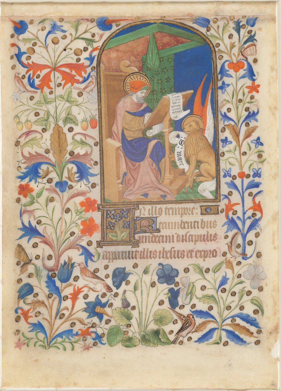 Szent Márk alkotó: French 15th Century