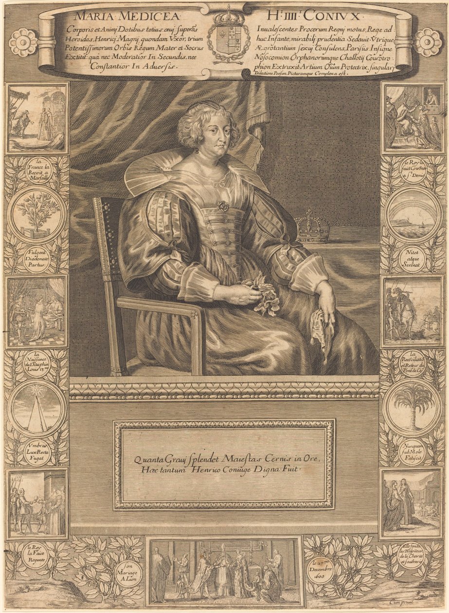 Marie de Medici alkotó: French 17th Century