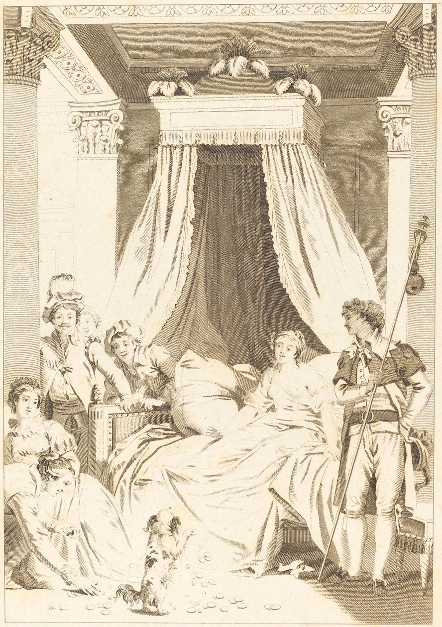 A kis kutya alkotó: French 18th Century