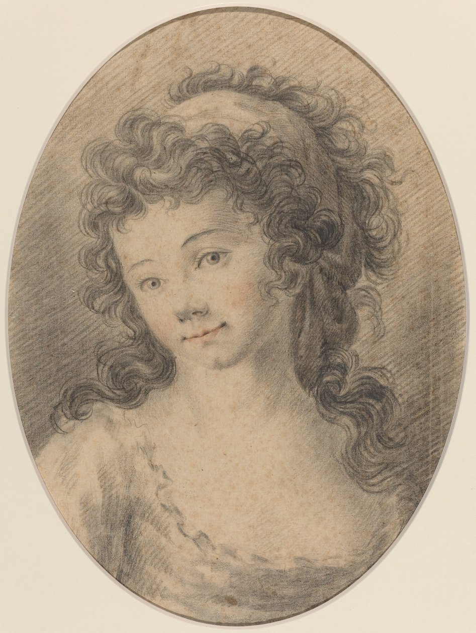 Egy lány portréja alkotó: French 18th Century