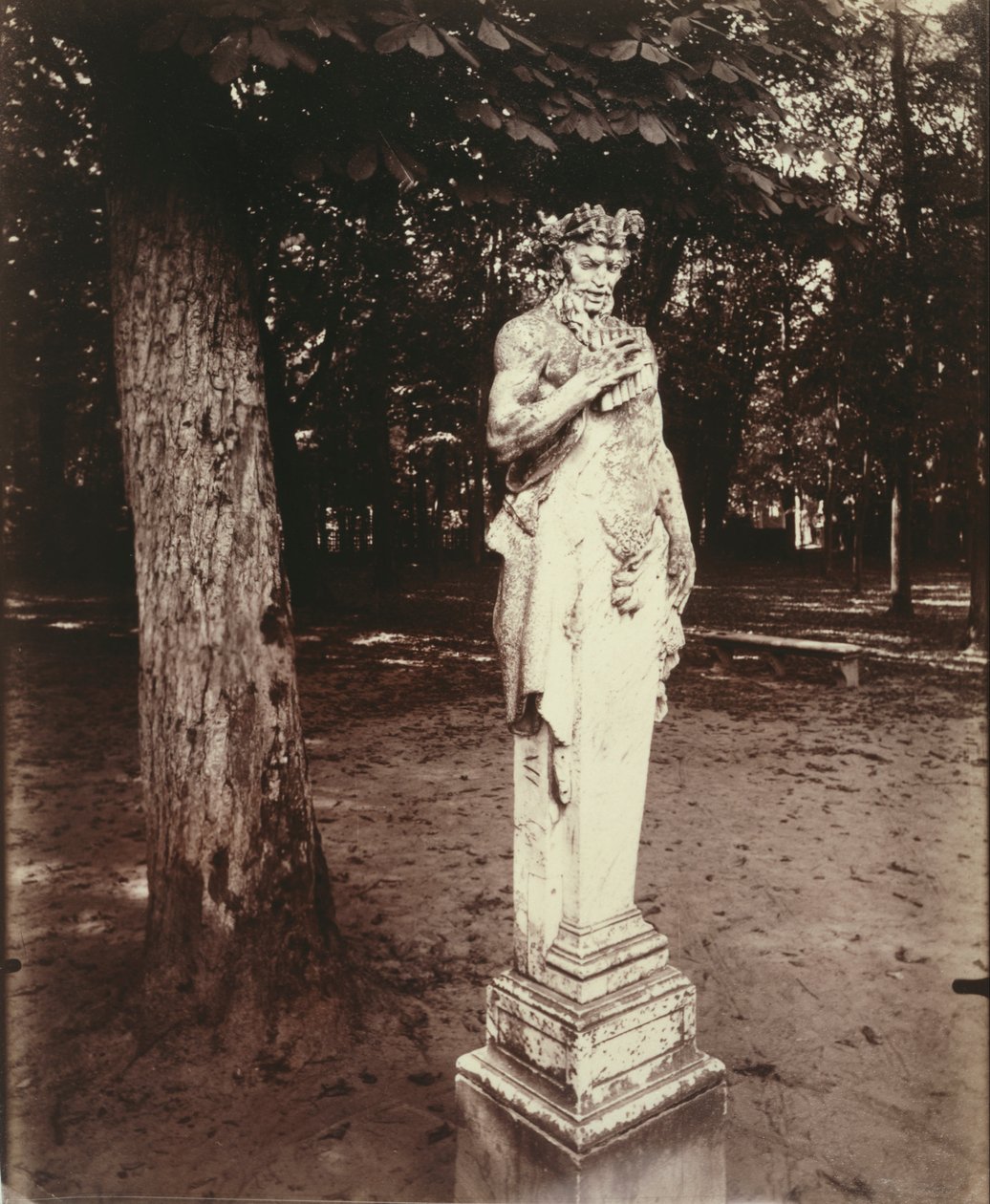 Versailles-Faun alkotó: Eugène Atget